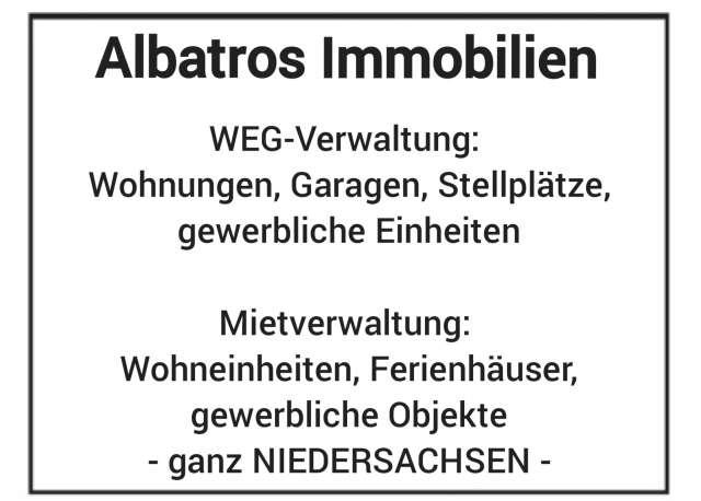 Bild zum Inserat: Albatros Immobilien WEG-Verwaltung Niedersachsen